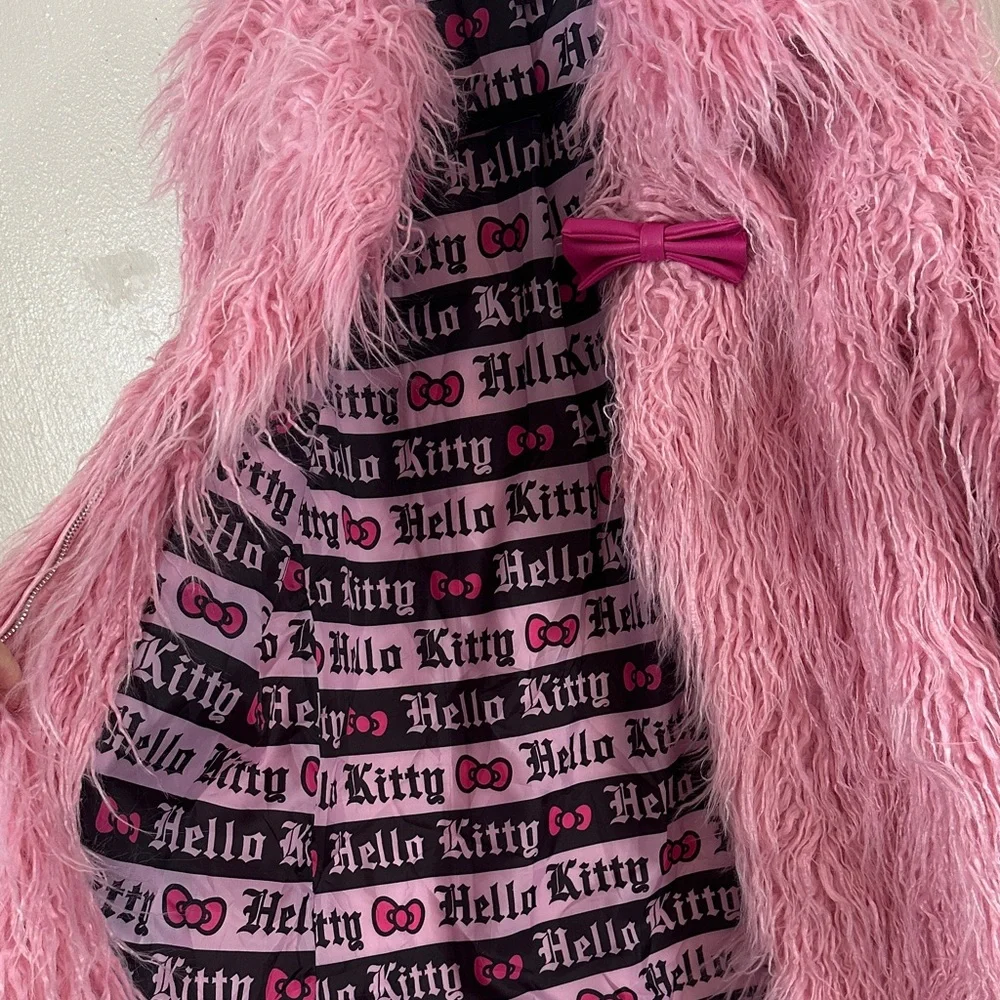 Dolls Kill Pink Teddy Jacket - Picture 5 of 13